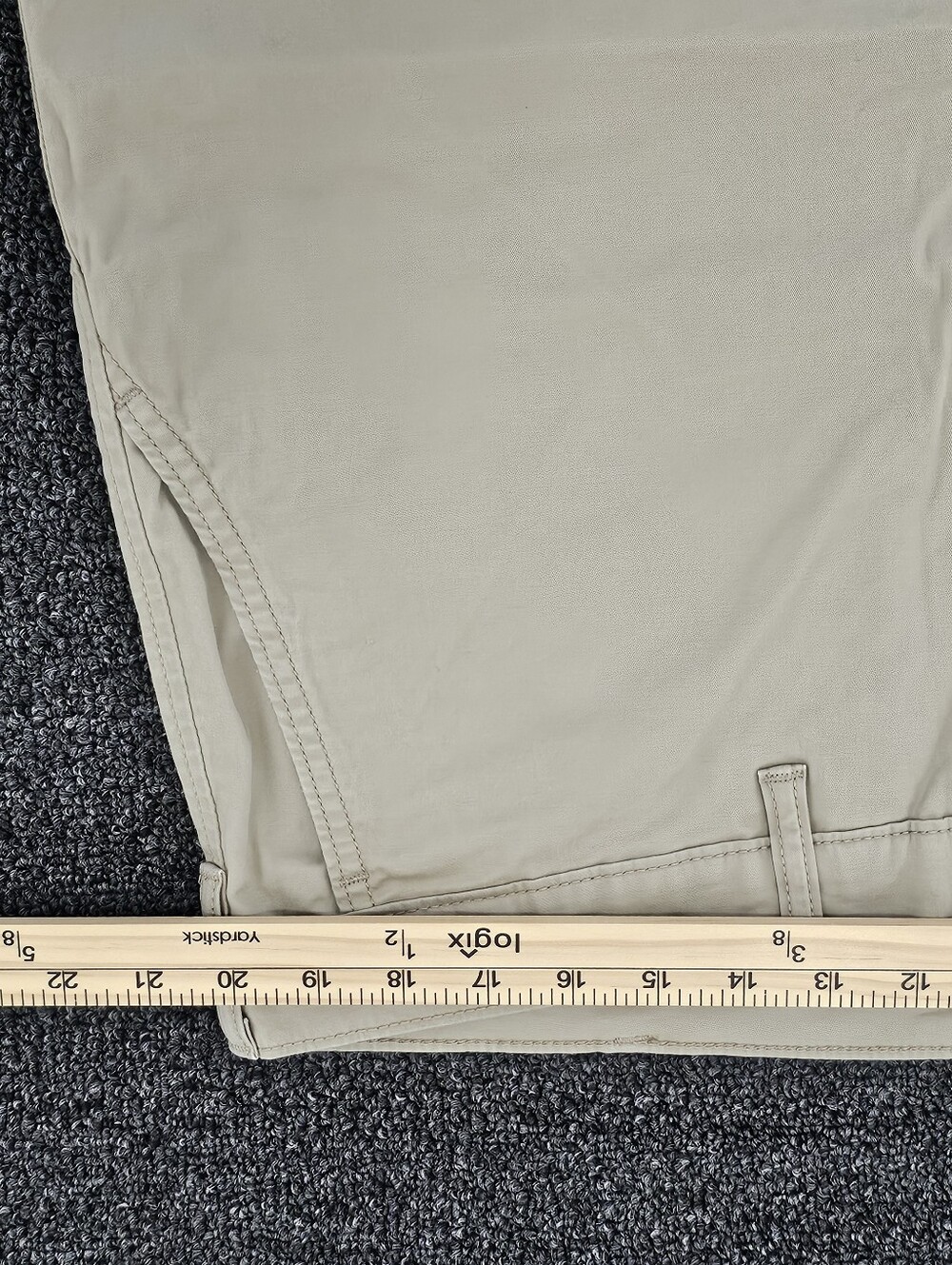 Levi's Men's XX Chino Standard Taper Shorts Size W40 Biege - Picture 5 of 11
